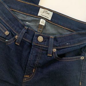 J Crew Trademark toothpick Jeans Size 24